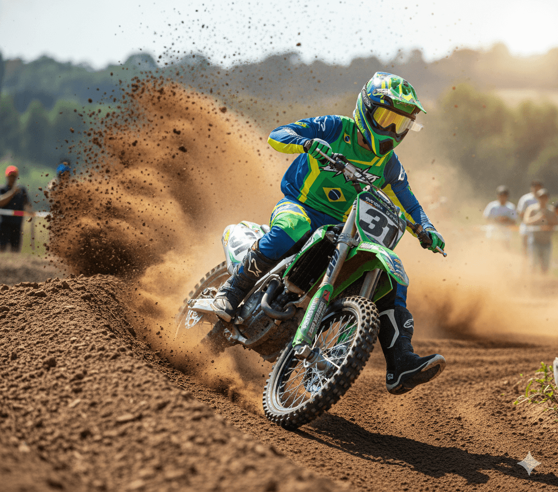 Lorenzo racing action 2